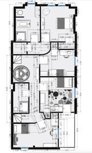 Plano de inmobiliaria en 2d: Ejemplo Plano de inmobiliaria en 2d: Ejemplo