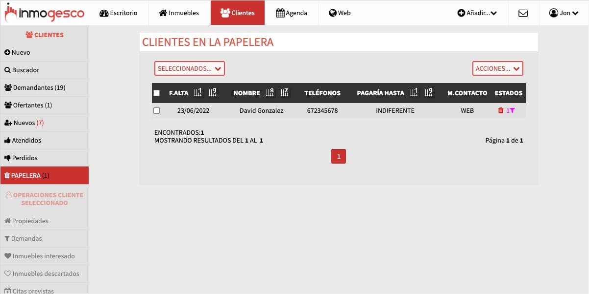 El CRM inmobiliario más potente del mercado Inmogesco El CRM inmobiliario más potente del mercado Inmogesco