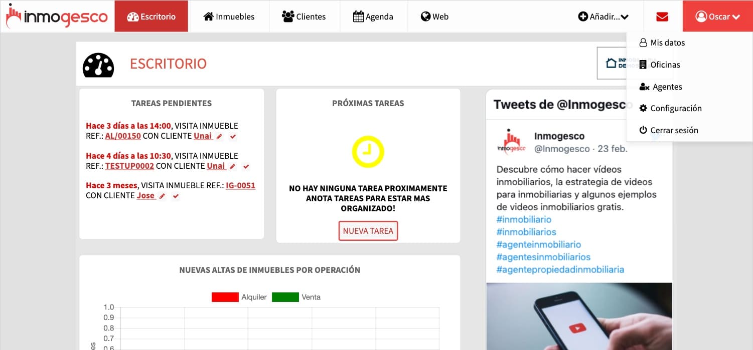 Software inmobiliario líder del mercado - Inmogesco