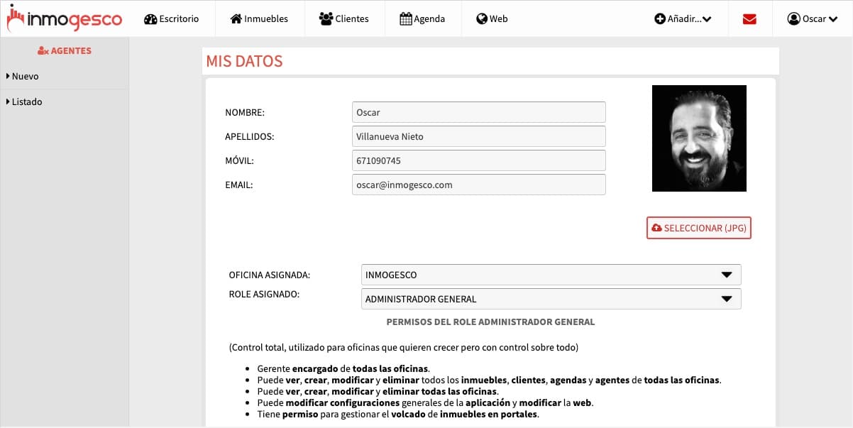 Perfil de un agente inmobiliario profesional - Inmogesco Perfil de un agente inmobiliario profesional - Inmogesco