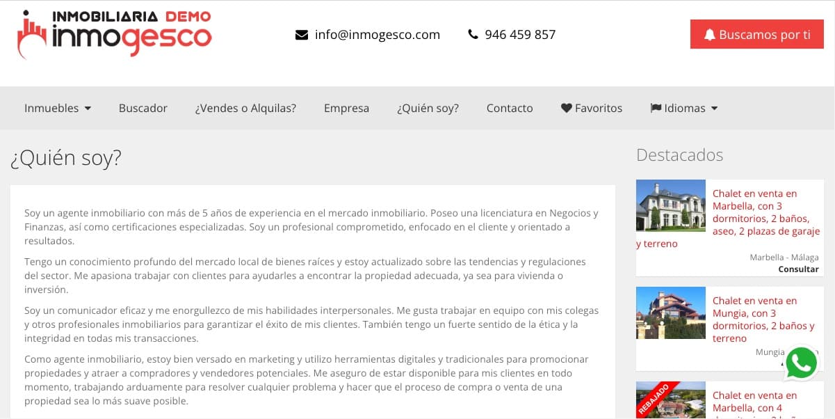 Perfil de agente inmobiliario: ¿Quién soy? Perfil de agente inmobiliario: ¿Quién soy?