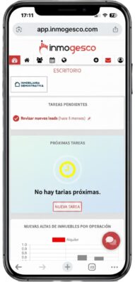 App de Inmogesco para móvil