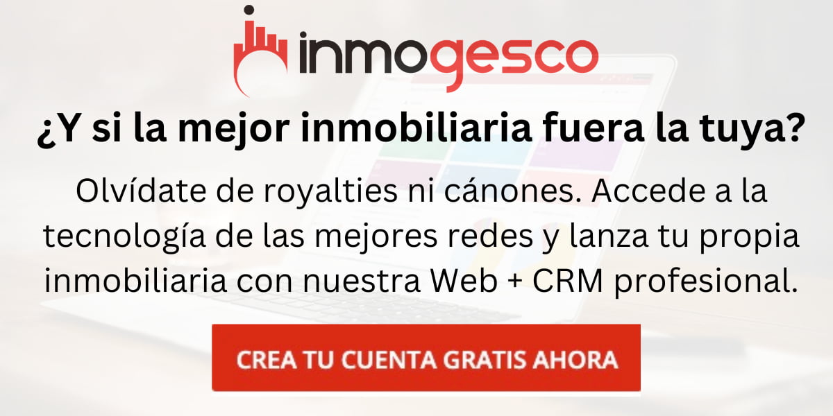 Franquicia inmobiliaria online: La alternativa con CRM y Web de Inmogesco